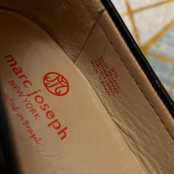 Marc Joseph navy patent loafers - Picture 2 of 6